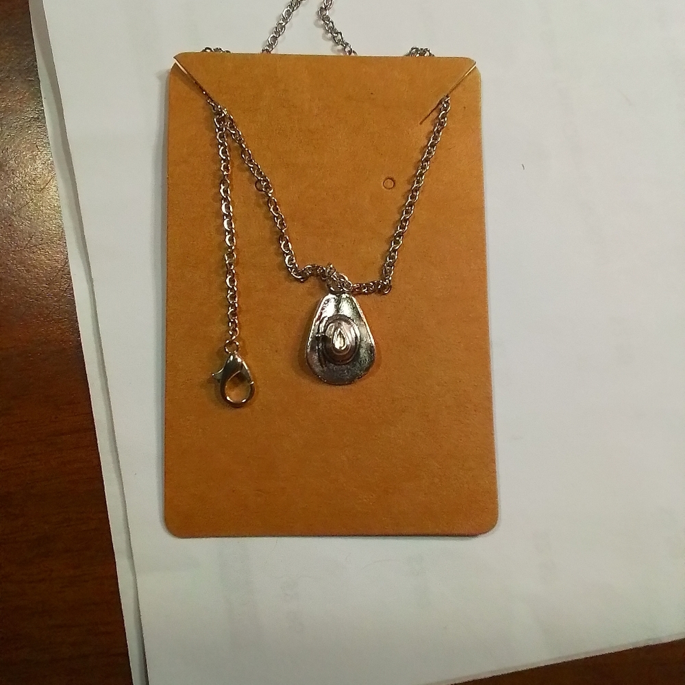 Cowboy Hat Necklace